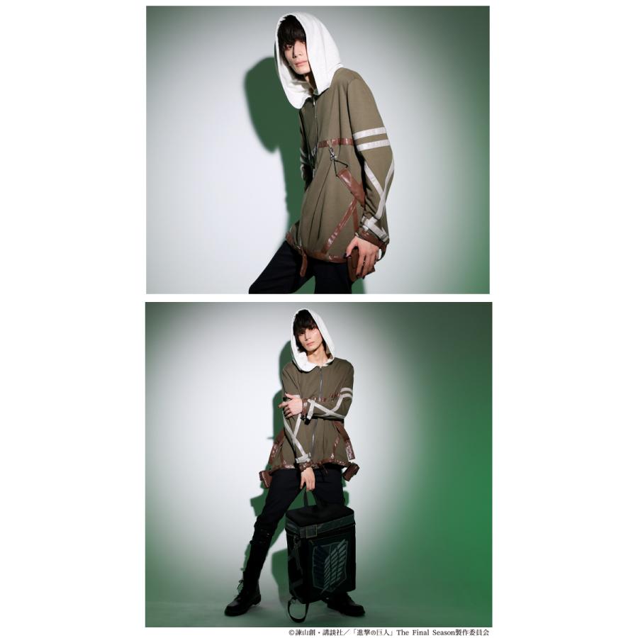 進撃の巨人 立体機動装置 パーカー】新立体機動装置 イメージパーカー