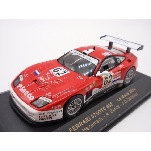 中古【ミニカー】1/43 フェラーリ 575 GTC #62 フェラーリコレクション 