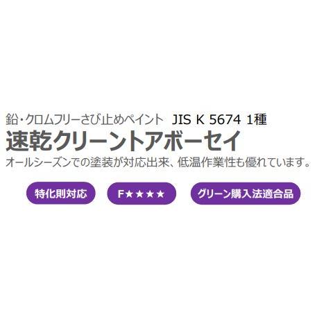 トウペ 速乾クリーントアボーセイ 各色 20kg JIS K 5674 1種 : PAINTRY