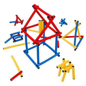 年最新海外 マジックマスター 青セット 3dパズルブロック 室内玩具 組み立ておもちゃ 幼稚園 保育園 新作モデル Assinatura Ionline Pt