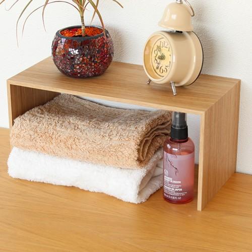 Like-it（ライクイット） プラスラック スリム コの字ラック 木目調