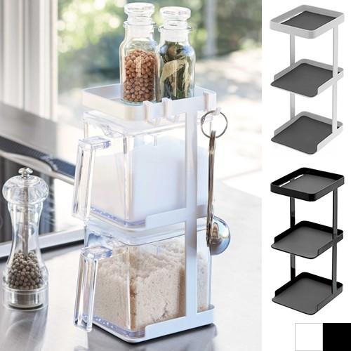 調味料ラック 3段 Tower タワー 山崎実業 スリム 縦型 調味料 収納 スパイスケースラック キッチン収納 台所収納 Favoritestyle キッチン 雑貨 通販 Yahoo ショッピング