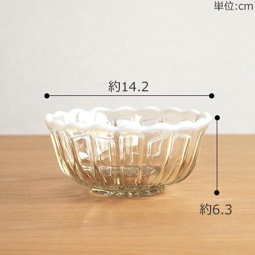 廣田硝子 雪の花 洗鉢 14.2cm ブルー 古代色 ガラス ボウル 中鉢 廣田硝子 雪の花 洗鉢 14.2cm ブルー 古代色 ガラス ボウル 中鉢