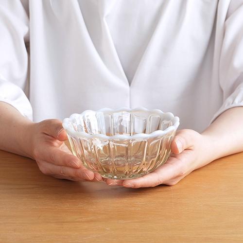 廣田硝子 雪の花 洗鉢 14.2cm ブルー 古代色 ガラス ボウル 中鉢 廣田硝子 雪の花 洗鉢 14.2cm ブルー 古代色 ガラス ボウル 中鉢
