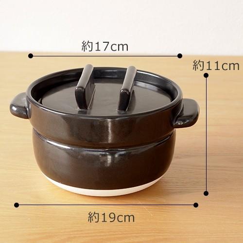 かもしか道具店 ごはんの鍋 2合 日本製 土鍋 萬古焼 ご飯鍋 2合炊き | かもしか道具店 | 07