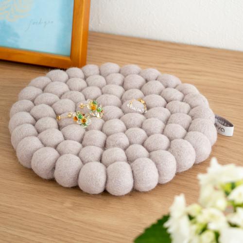 aveva 鍋敷き フェルト 北欧 おしゃれ 丸 トリベット ラウンド ポット