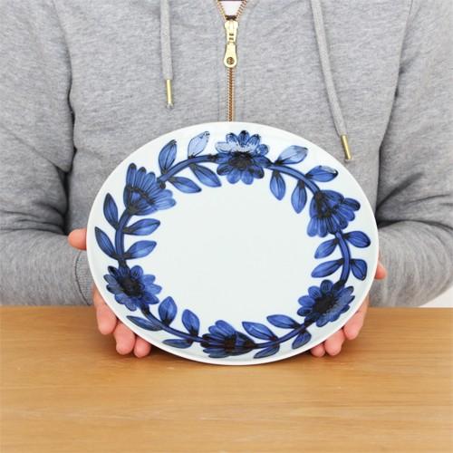 3/5はポイント10倍／ 波佐見焼 西山窯 daisy デイジー プレート 22cm