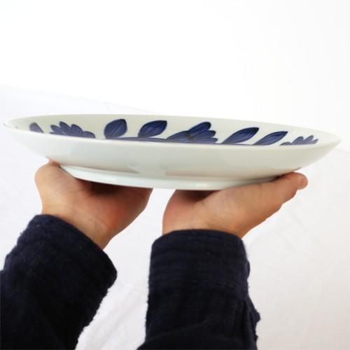 波佐見焼 西山窯 daisy デイジー プレート 27cm NISHIYAMA 和食器 磁器