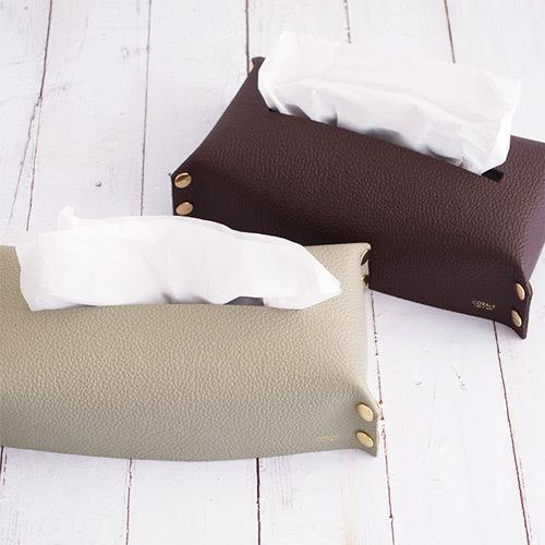corale コラーレ ティッシュケース 革 本革 日本製 ティッシュカバー ティッシュボックス 姫路レザー 10色展開 おしゃれ|favoritestyle|09