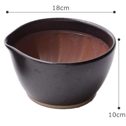 12/19〜22はポイント10倍／ もとしげ すり鉢 大 18cm 中鉢 ボウル 日本