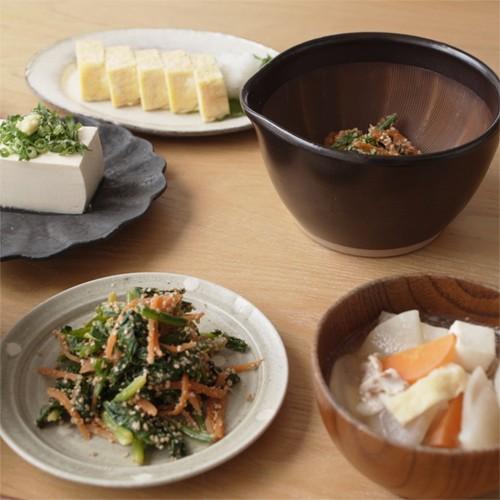 もとしげ すり鉢 中 14.5cm 中鉢 ボウル 日本製 石見焼 すりばち ご