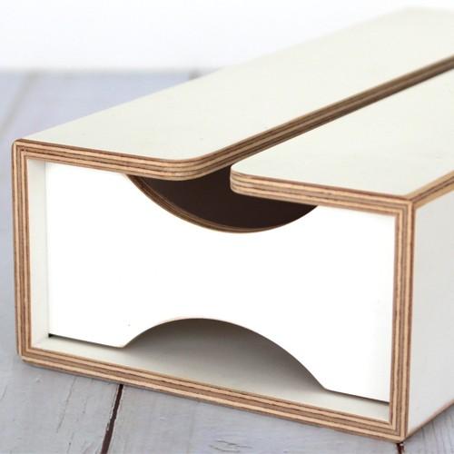 ＼P10倍 〜8/17 09:59／ Eau TISSUE BOX ティッシュボックス ティッシュケース ティッシュカバー 木製 北欧 フィンランドバーチ タカハシ産業 日本製 |  | 05