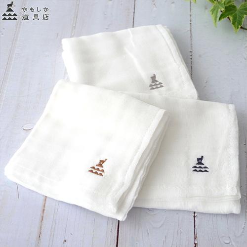 かもしか道具店 ガーゼのふきん 日本製 44×44cm 大判 綿100% 布巾 ガーゼふきん 食器拭き お手拭き おしぼり
