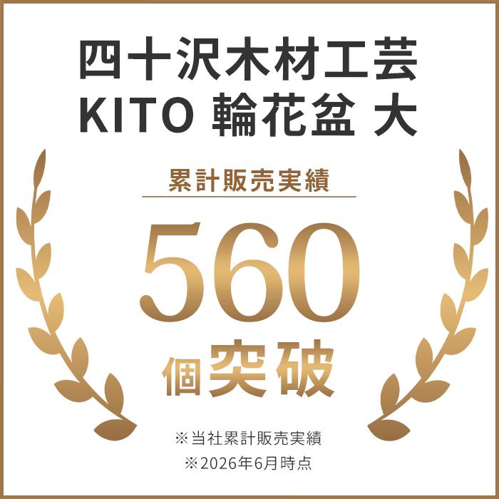 6/19-22はポイント10倍／ 四十沢木材工芸 KITO 輪花盆 大 ケヤキ