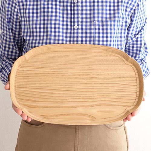 四十沢木材工芸 KITO 長木瓜盆 大 クリ 栗 選べる 木目 1点もの 日本製