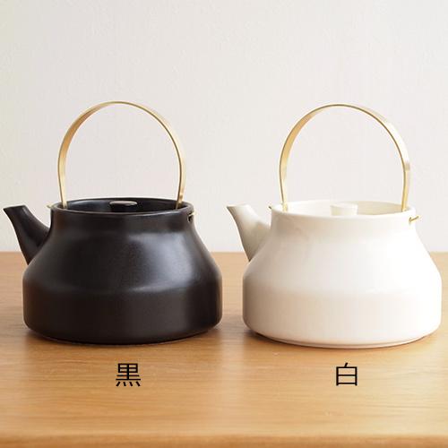 ＼4/22はポイント10倍／ かもしか道具店 陶のやかん やかん こぶり 1L 日本製 萬古焼 やかん 陶器製 直火用の画像