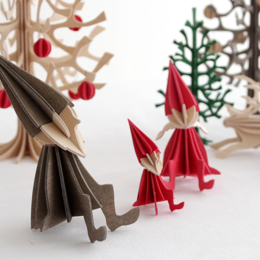 lovi（ロヴィ） エルフ S 8cm 妖精 クリスマス オーナメント オブジェ