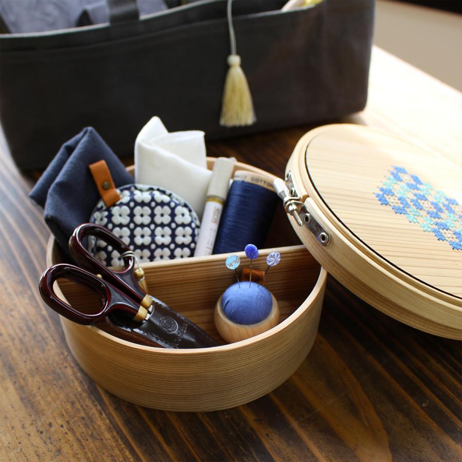 KAWAGUCHI Cohana コハナ 曲げわっぱの道具箱 刺しゅう枠 刺繍枠 KAWAGUCHI Cohana コハナ 曲げわっぱの道具箱 刺しゅう枠 刺繍枠