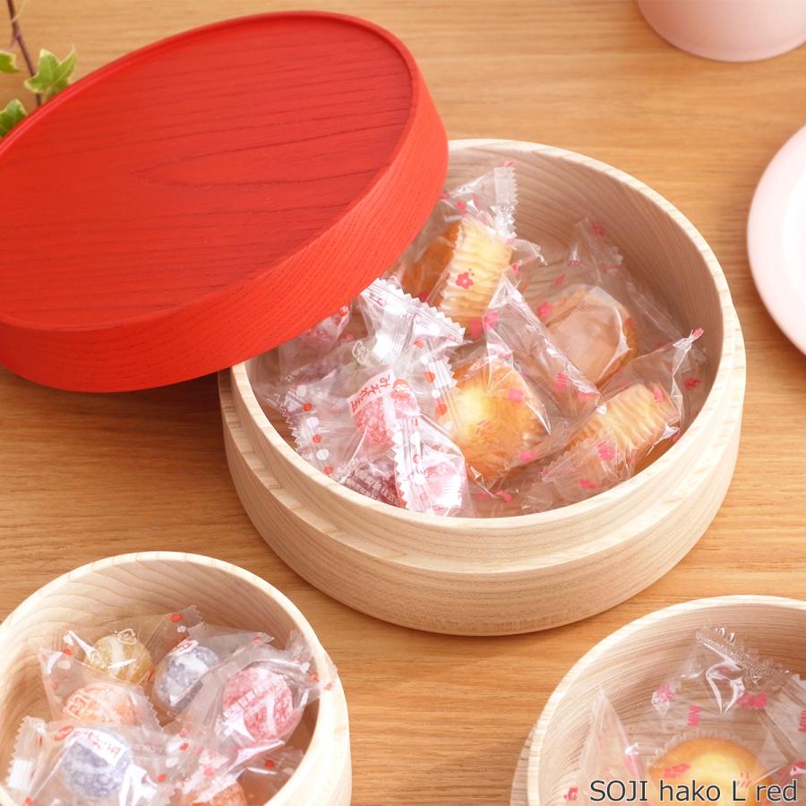 期間限定ポイント10倍／ 畑漆器店 SOJI hako L 16cm col. 弁当箱 530ml