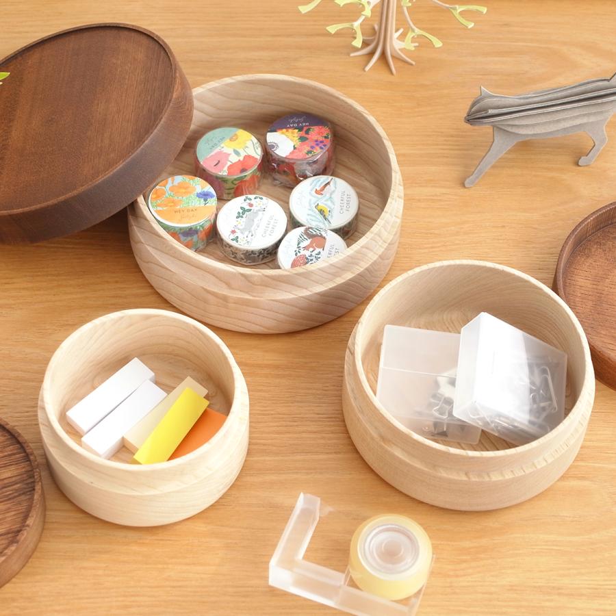 1/10-12 限定SALE] 畑漆器店 SOJI hako L 16cm col. 弁当箱 木製 日本