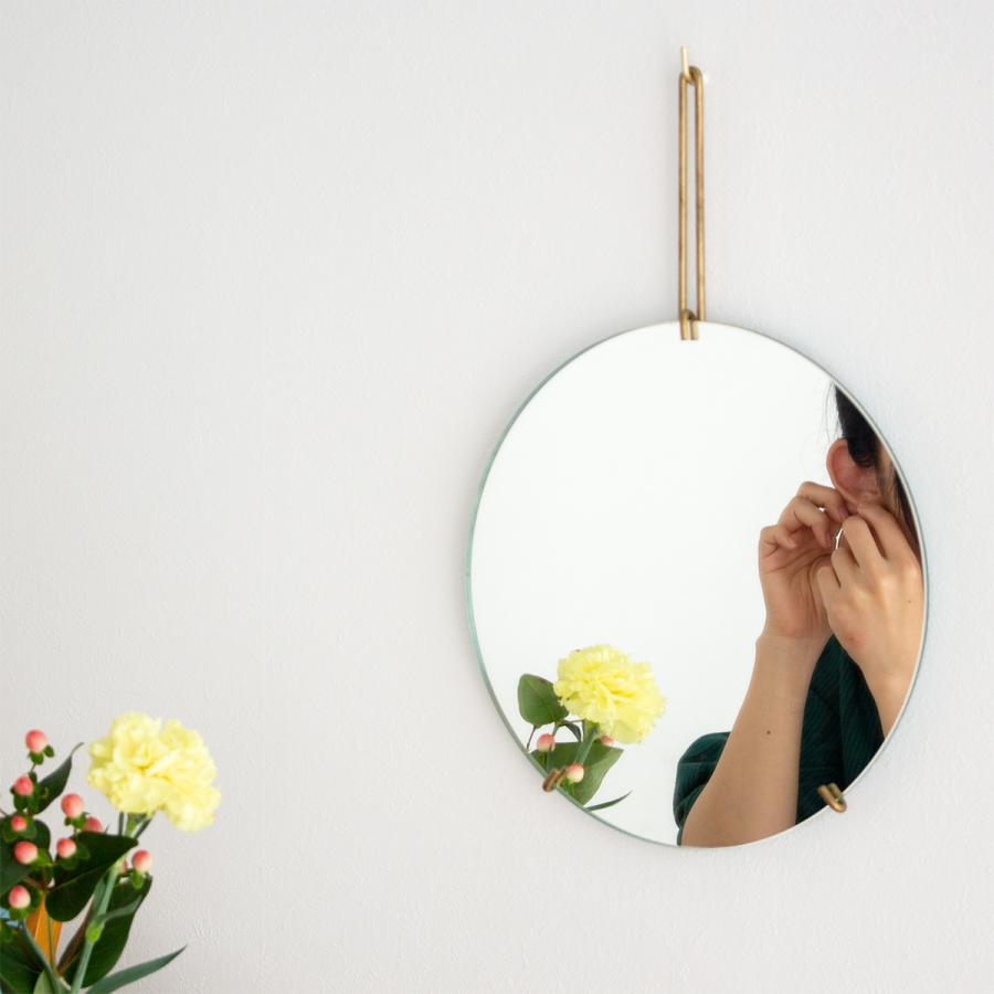 MOEBE ＼11/30・12/1はポイント10倍／ ムーベ ウォールミラー 30cm 鏡