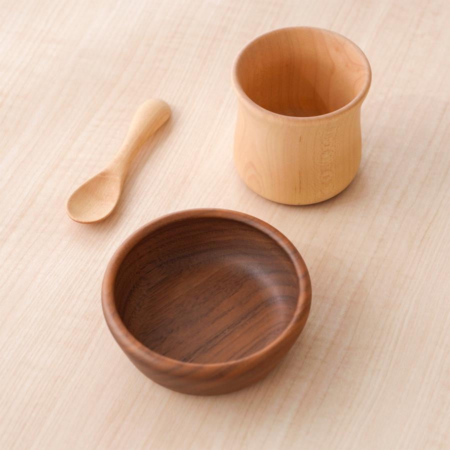 2/27-3/1はP10倍／ SUNAOLAB．きのこのうつわ＋スプーン ベビー食器