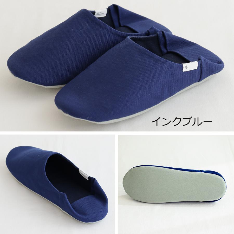 スリッパ バブーシュ ABE HOME SHOES 帆布 XL サイズ 28〜30cm ルームシューズ 室内履き 日本製 レディース メンズ｜favoritestyle｜21