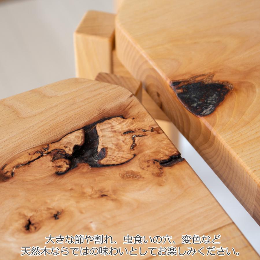 朝倉家具 スツール 木製 四角 おしゃれ 日本製 スタッキング 木目の