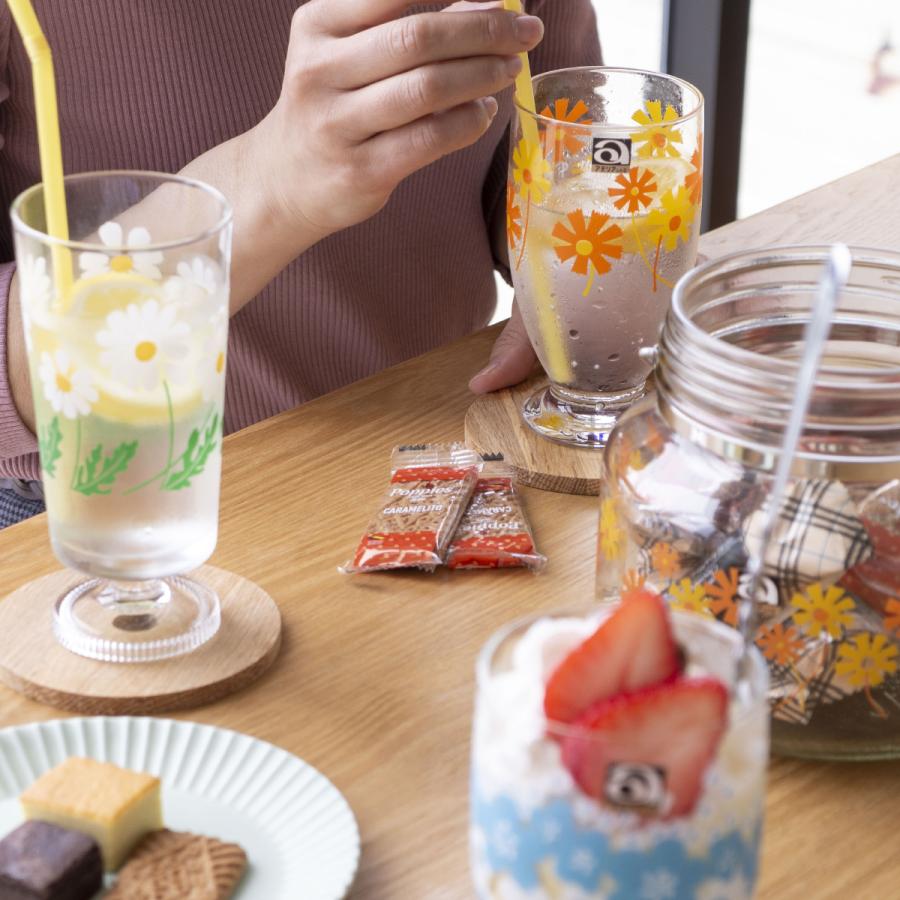 ADERIA アデリアレトロ 脚付きグラス グラス 昭和レトロ タンブラー