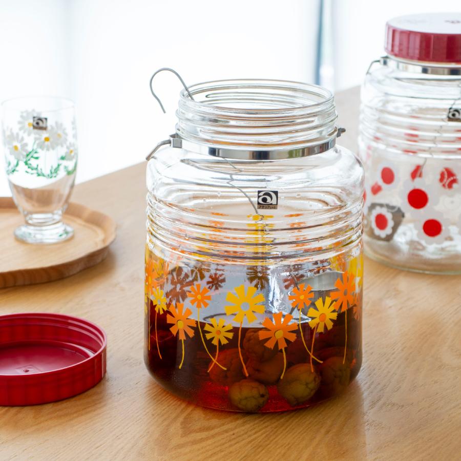 ADERIA アデリアレトロ 貯蔵びん 3L レードル付き 昭和レトロ 復刻