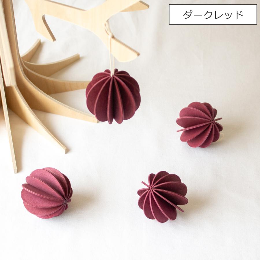 lovi ロヴィ オーナメント ボール 6cm 4個 クリスマスツリー ツリー