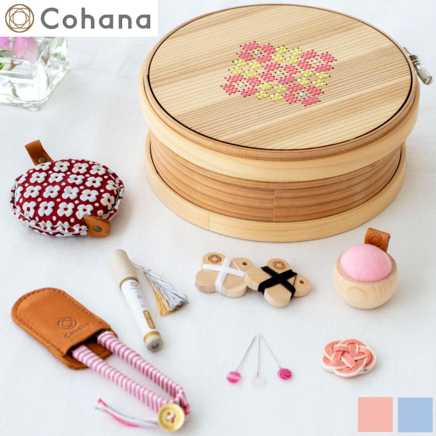 KAWAGUCHI Cohana 曲げわっぱの道具箱 お裁縫セット 日本製 KAWAGUCHI Cohana 曲げわっぱの道具箱 お裁縫セット 日本製