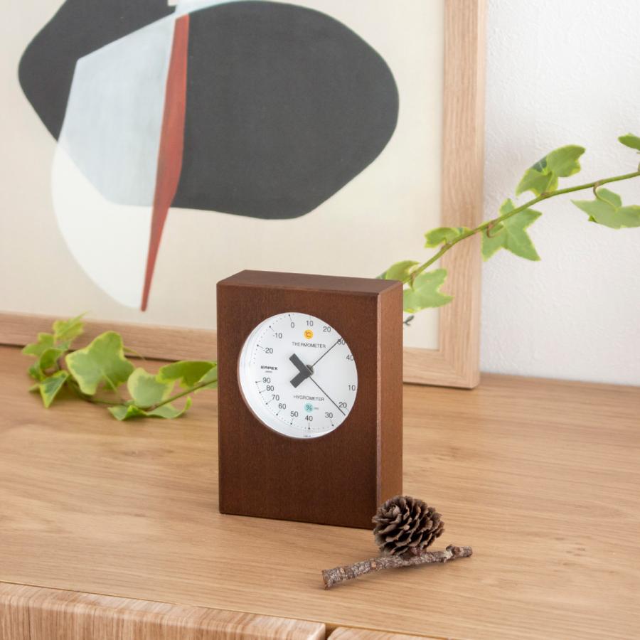 加藤木工 ＼2/25はポイント10倍／ 温湿度計 おしゃれ アナログ 温度計
