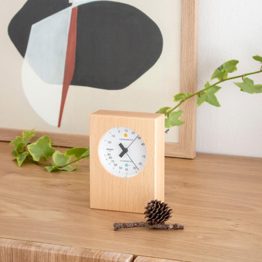 加藤木工 ＼2/27-3/1はP10倍／ 温湿度計 おしゃれ アナログ 温度計