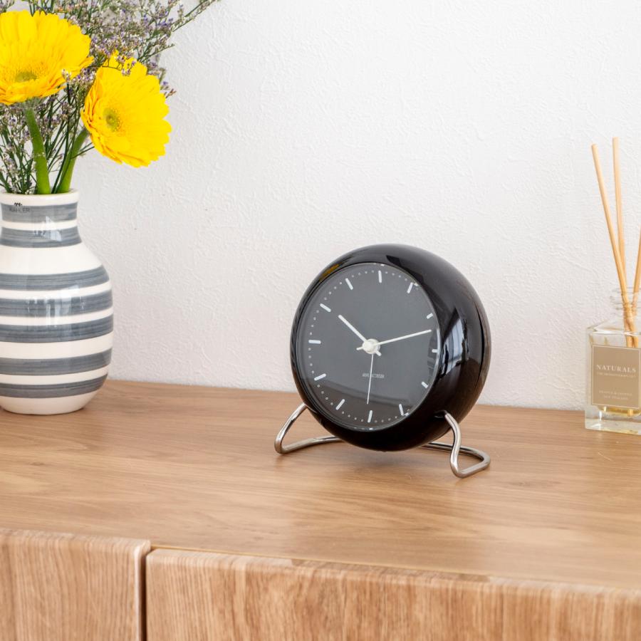 ARNE JACOBSEN アルネヤコブセン TABLE CLOCK CITY HALL シティ ARNE JACOBSEN アルネヤコブセン TABLE CLOCK CITY HALL シティ