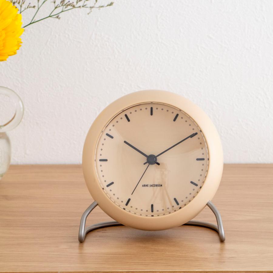 ARNE JACOBSEN アルネヤコブセン TABLE CLOCK CITY HALL シティ ARNE JACOBSEN アルネヤコブセン TABLE CLOCK CITY HALL シティ
