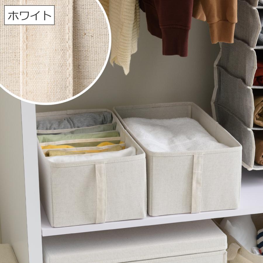 ＼2/15はポイント10倍／ [正規代理店] Gudee グディ 収納ボックス 布 折りたたみ 仕切りなし 持ち手付き 衣類収納ケース 収納かご ALFIO GudeeLife | GUDEE | 17