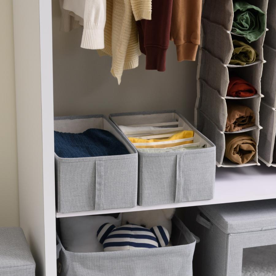 ＼2/15はポイント10倍／ [正規代理店] Gudee グディ 収納ボックス 布 折りたたみ 仕切りなし 持ち手付き 衣類収納ケース 収納かご ALFIO GudeeLife | GUDEE | 05