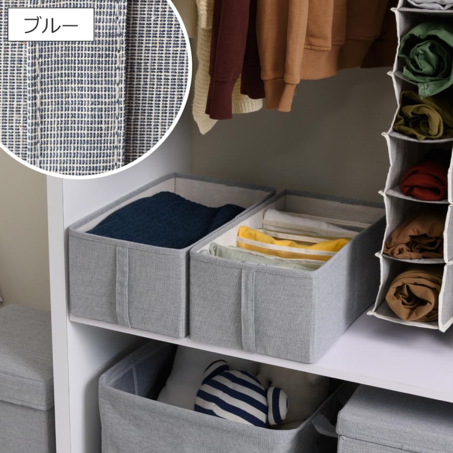 ＼2/15はポイント10倍／ [正規代理店] Gudee グディ 収納ボックス 布 折りたたみ 仕切りケース 5マス 持ち手付き 衣類収納ケース 収納 ALFIO GudeeLife | GUDEE | 16