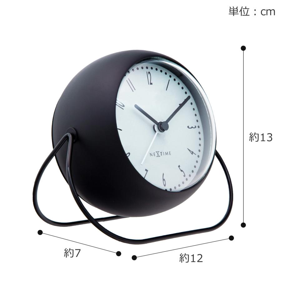 クーポン対象 12/16 10:59まで] 置き時計 Bubble Alarm Clock NEXTIME