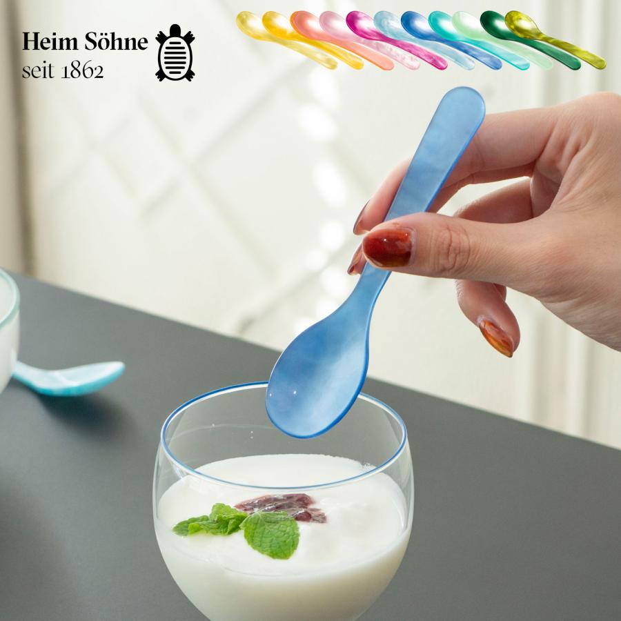 エッグスプーン アクリル スプーン ハイムゾーネ おしゃれ 食器 軽い