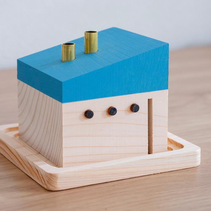 木の家 木製 置物 Little Cottage クリスマス 日本製 ハウス オブジェ