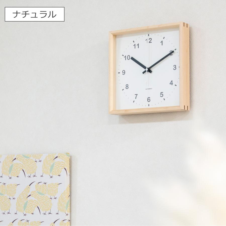 加藤木工 ＼12/19〜22はポイント10倍／ 加藤木工 カトモク 掛け時計
