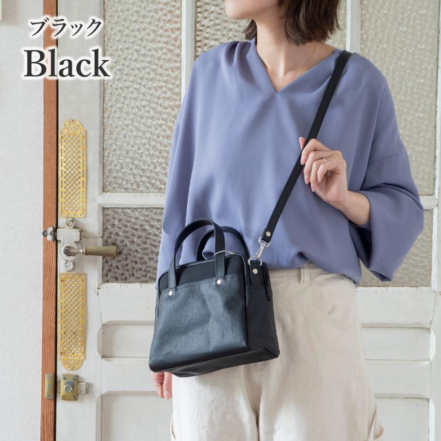 BAGWORKS ショルダーバッグ フライトマン ハンドバッグ 2way バッグ 日本製 FLIGHTMAN 帆布 レディース バッグワークス