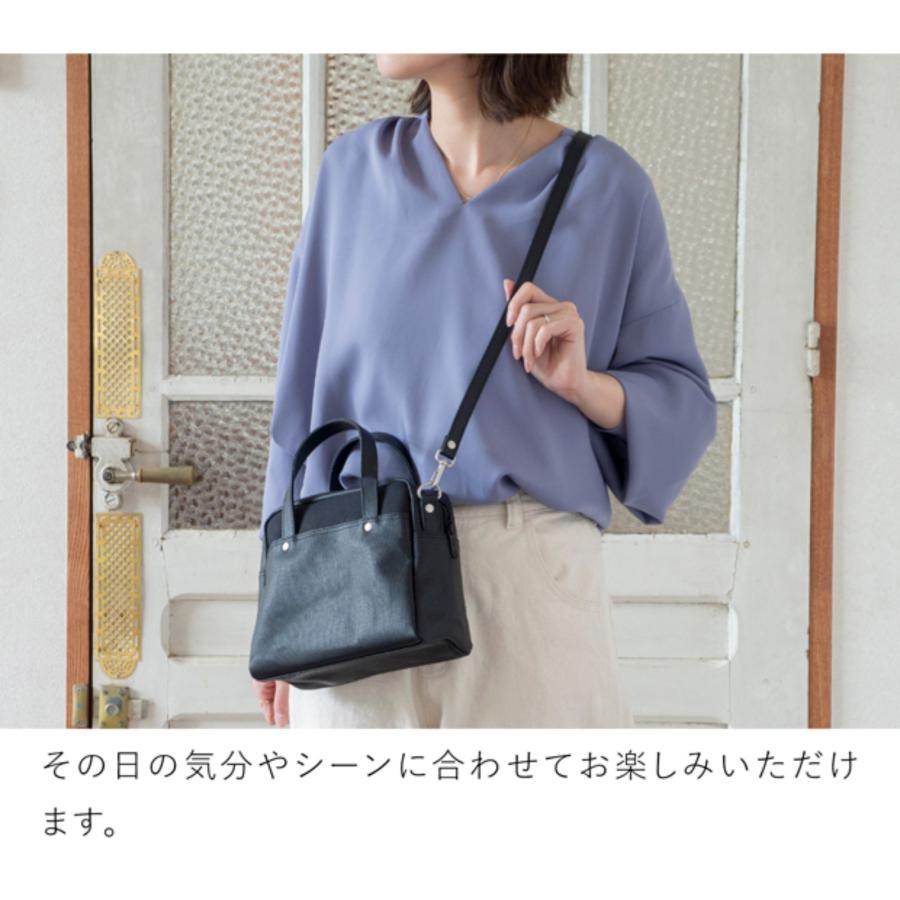 BAGWORKS ショルダーバッグ フライトマン ハンドバッグ 2way バッグ 日本製 FLIGHTMAN 帆布 レディース バッグワークス