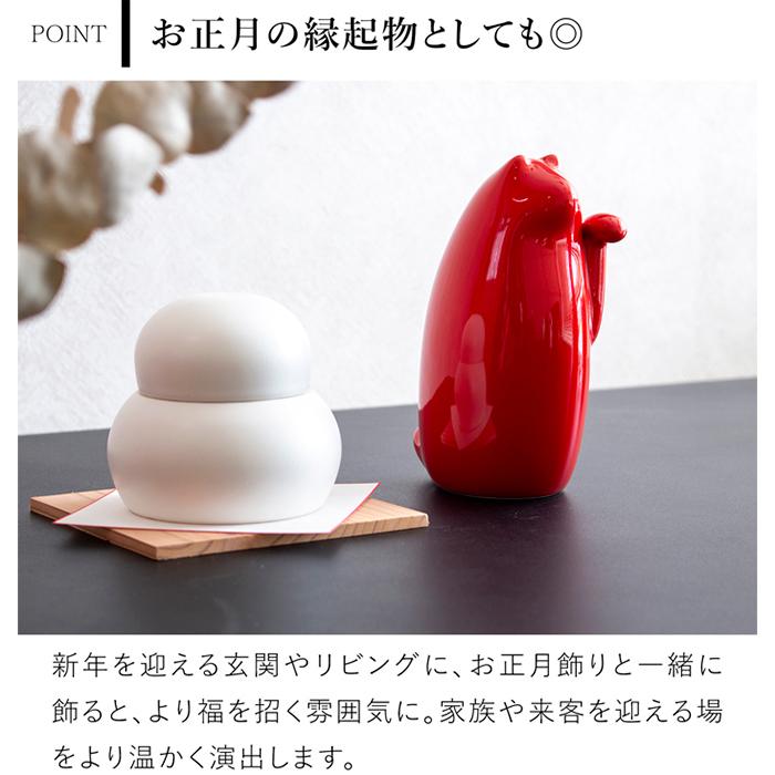 2/22はポイント10倍／ SETOMANEKI 招き猫 左手 中 瀬戸焼 開運 縁起物