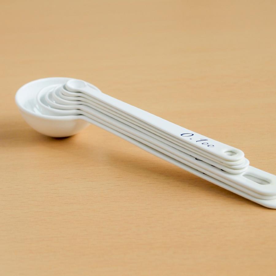 計量スプーン 0.25cc 琺瑯 ホーロー Blanc ブラン 高桑金属 白