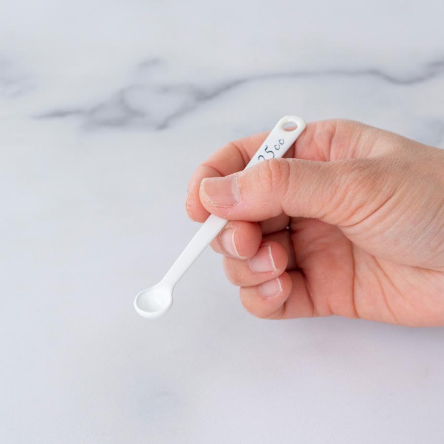 9/20-22はポイント10倍／ 計量スプーン 0.25cc 琺瑯 ホーロー Blanc