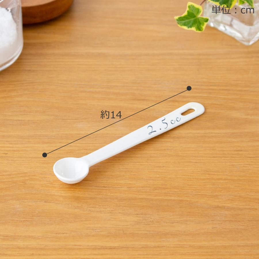 2/25はポイント10倍／ 計量スプーン 2.5cc 小さじ1/2 琺瑯 ホーロー