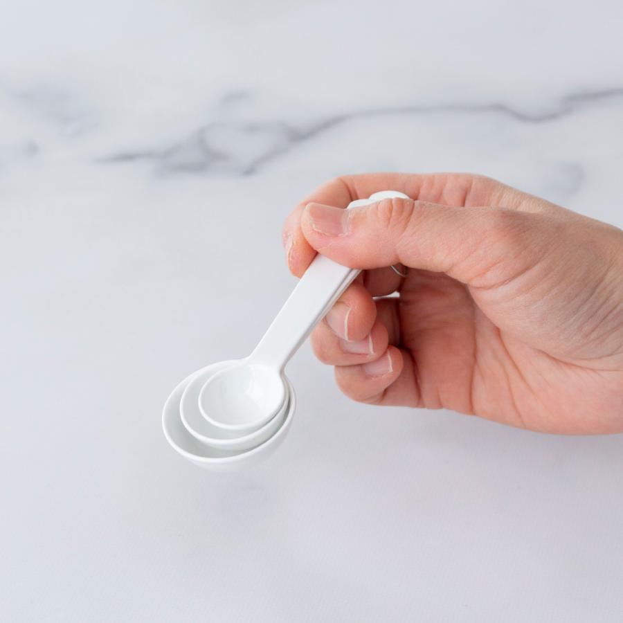 ミニメジャースプーン 計量スプーン 3本セット 10cc 5cc 2.5cc 琺瑯